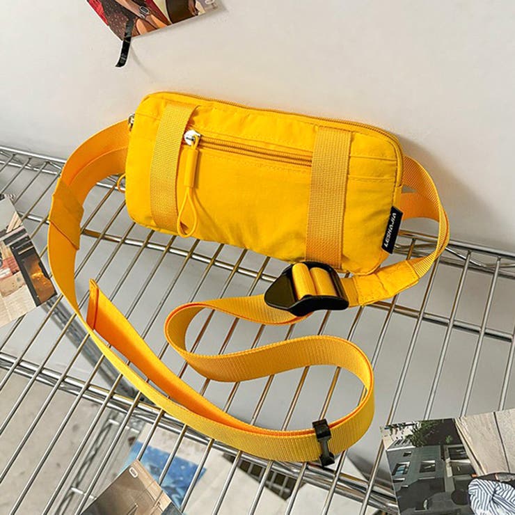 イエロー | ボディバッグ レディース メンズ | REAL STYLE