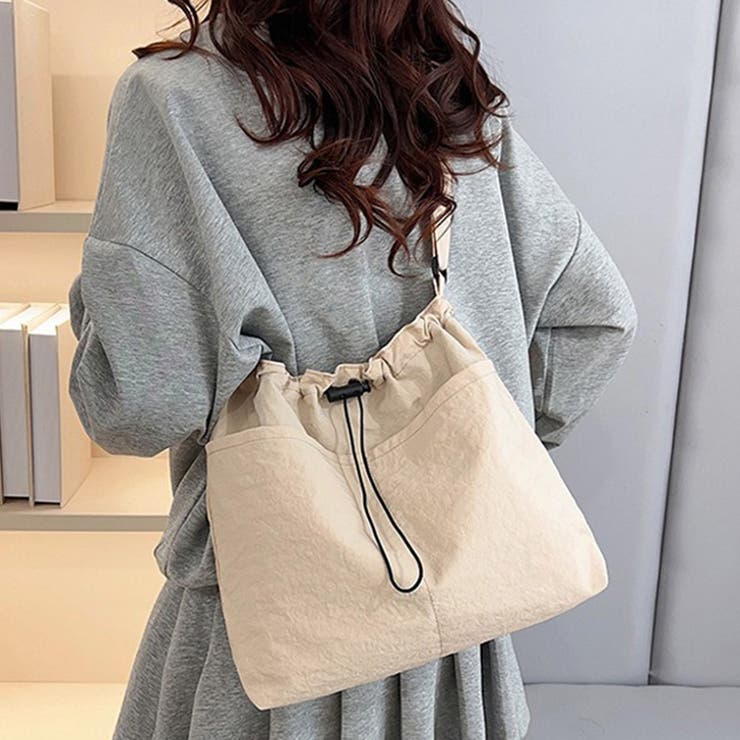 ベージュ | トートバッグ ショルダーバッグ 2way | REAL STYLE