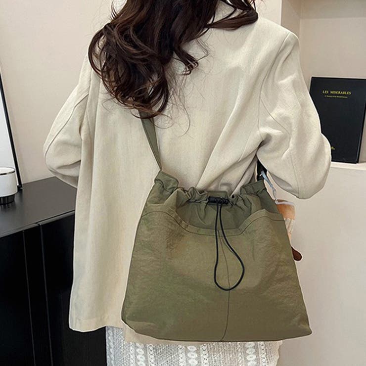 オリーブグリーン | トートバッグ ショルダーバッグ 2way | REAL STYLE