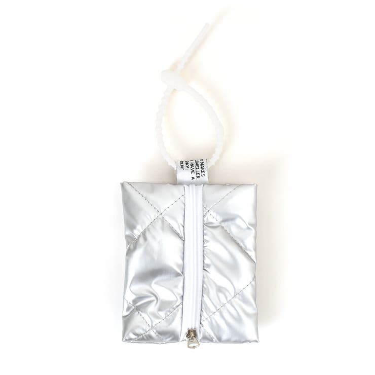 シルバー | ポーチ 小物入れ 小さめ | REAL STYLE