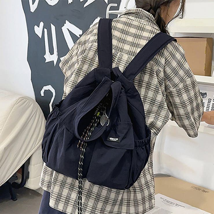 ネイビー | トートバッグ リュック ナップサック | REAL STYLE