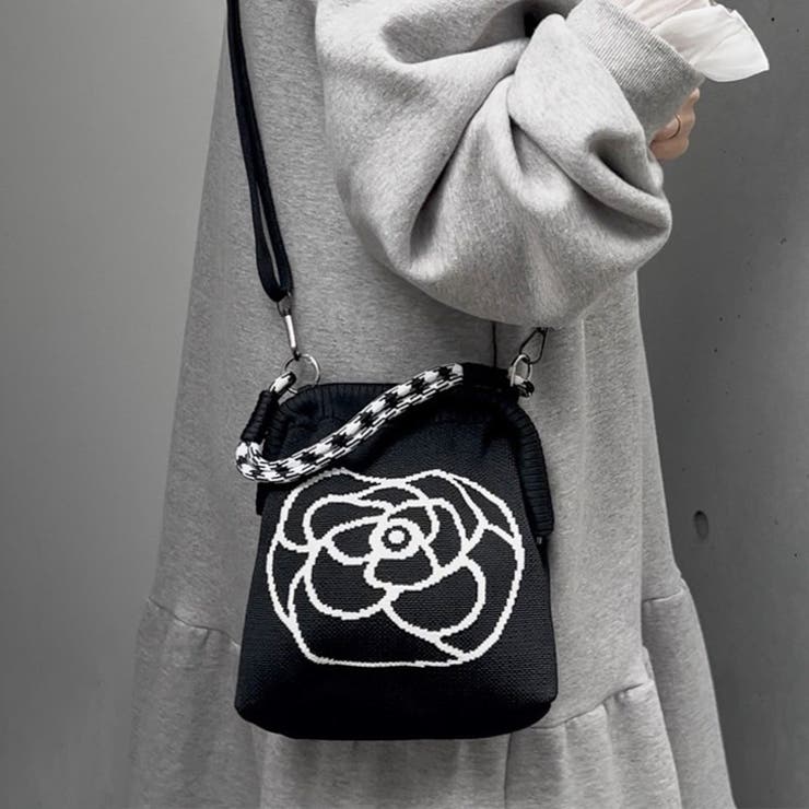 ブラック | ショルダーバッグ ハンドバッグ がま口バッグ | REAL STYLE