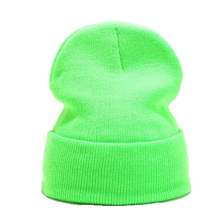 ネオングリーン | ニット帽 レディース メンズ | REAL STYLE