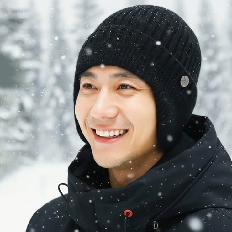 ブラック | ニット帽 メンズ レディース | REAL STYLE