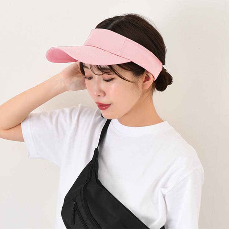 ベビーピンク | サンバイザー レディース メンズ | REAL STYLE