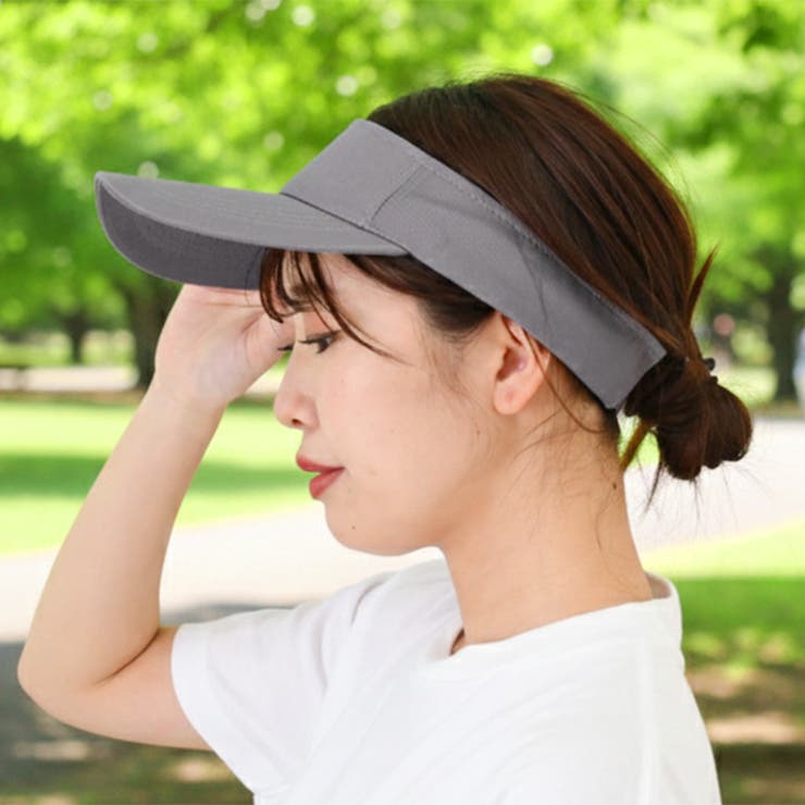 シルバーグレー | サンバイザー レディース メンズ | REAL STYLE