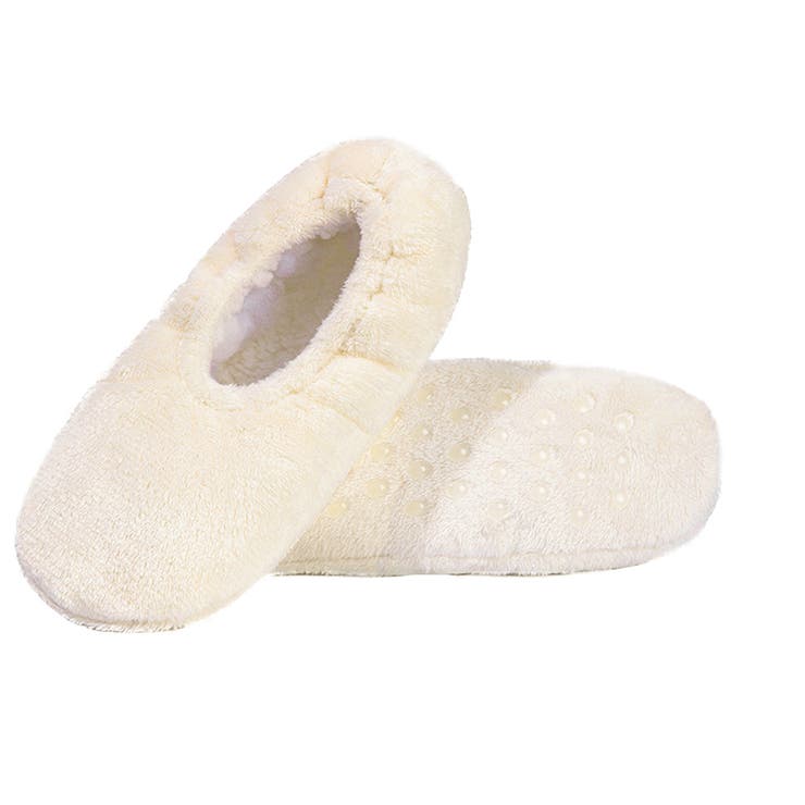アイボリー | ルームシューズ かかと付き 冬 | REAL STYLE