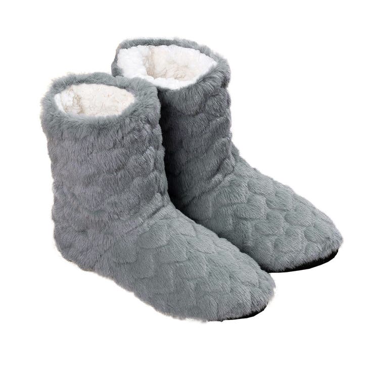 グレー | ルームシューズ かかと付き 冬 | REAL STYLE
