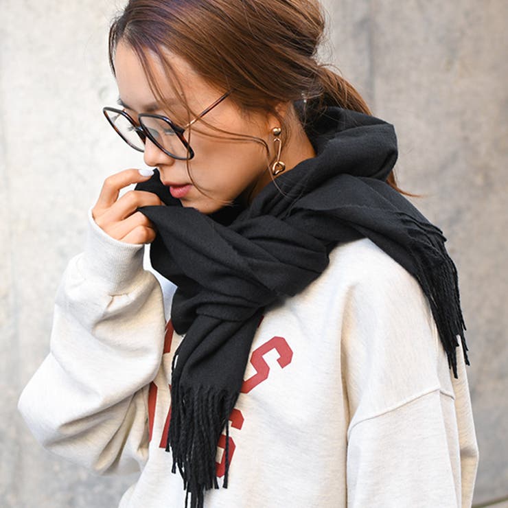 マフラー ストール 大判[品番：JOKW0013265]｜REAL STYLE