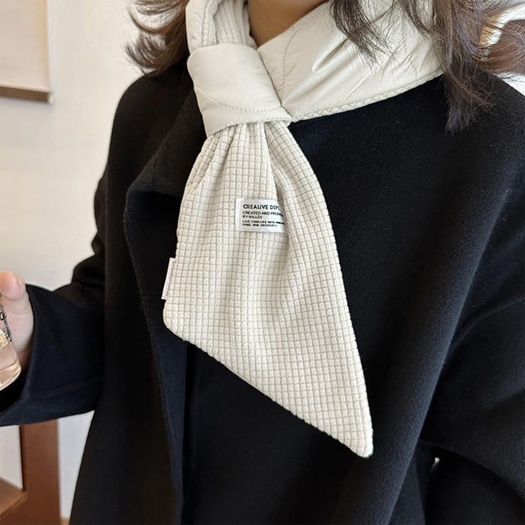 マフラー レディース 白[品番：JOKW0014715]｜REAL  STYLE（リアルスタイル）のレディースファッション通販｜SHOPLIST（ショップリスト）