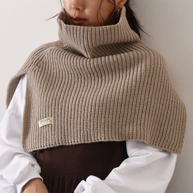 グレージュ | スヌード マフラー レディース | REAL STYLE