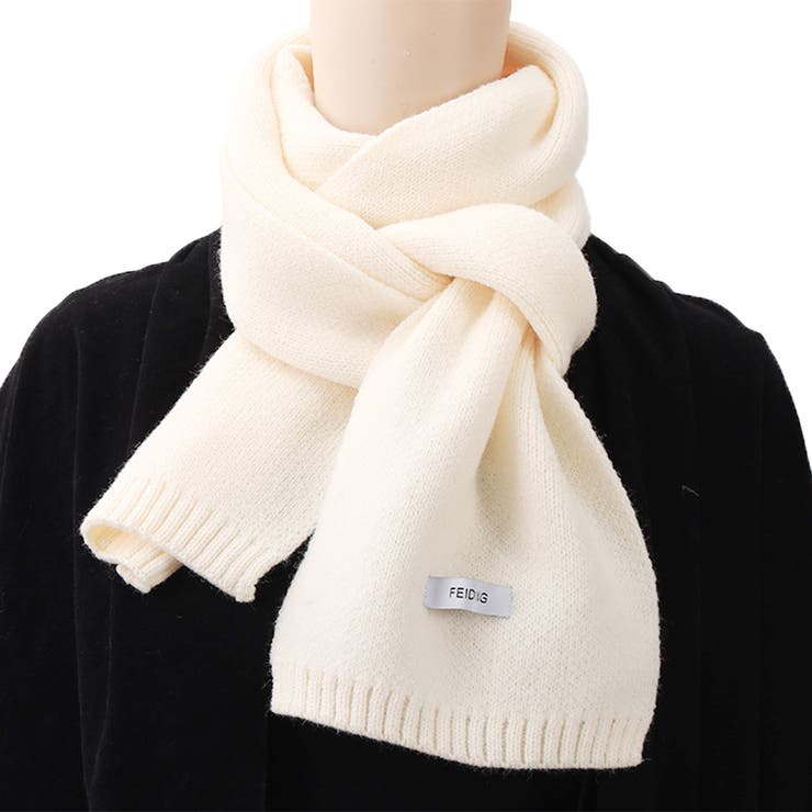 ホワイト | マフラー ストール レディース | REAL STYLE
