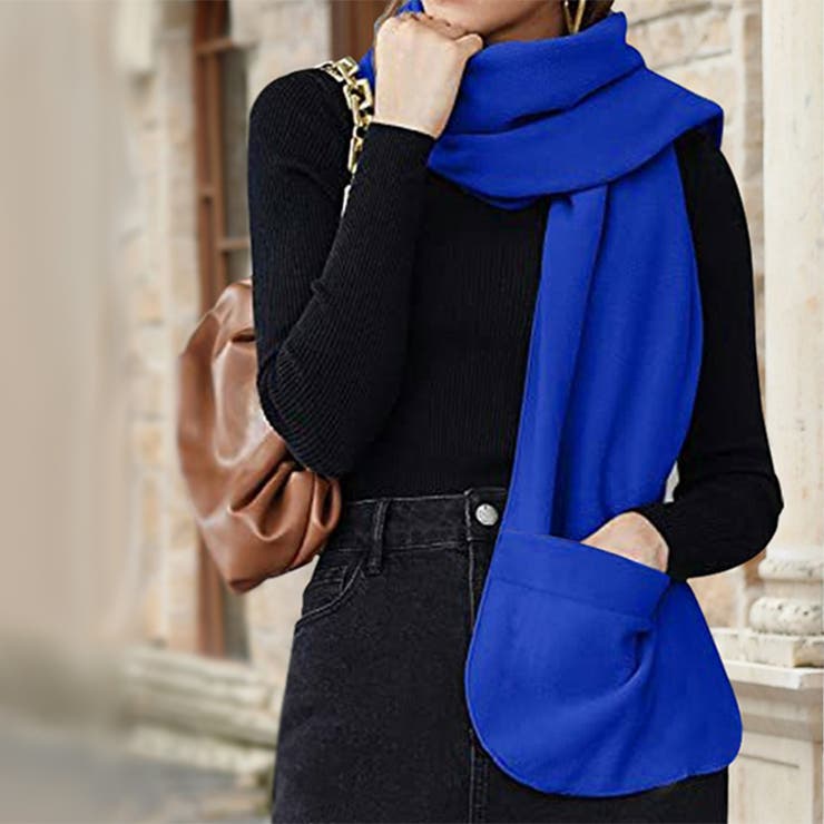 ブルー | ストール マフラー ショール | REAL STYLE