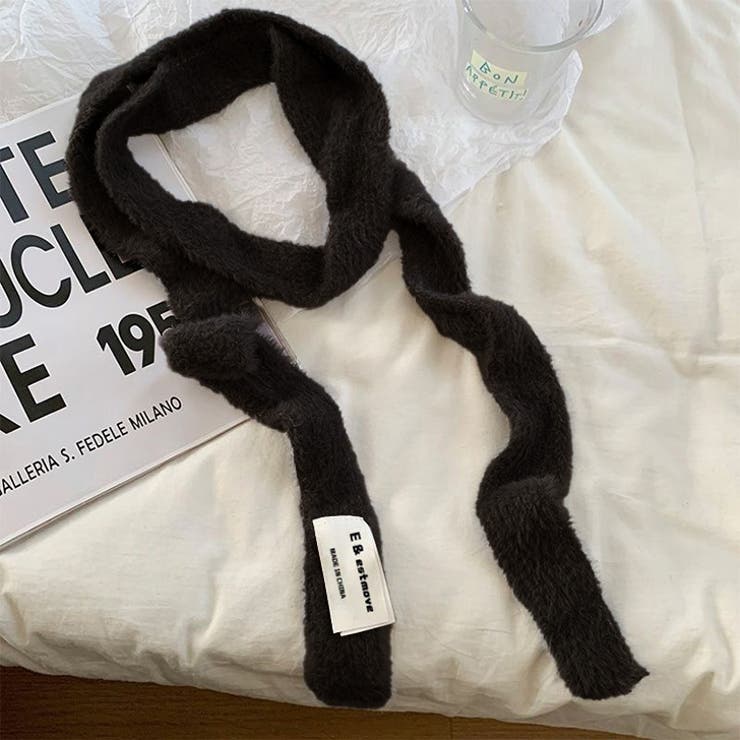 ブラック | マフラー スカーフ ストール | REAL STYLE