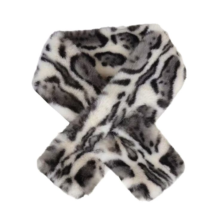 ホワイト | ティペット マフラー レディース | REAL STYLE