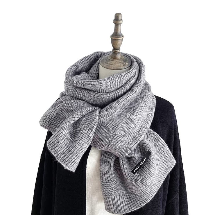 グレー | マフラー レディース メンズ | REAL STYLE