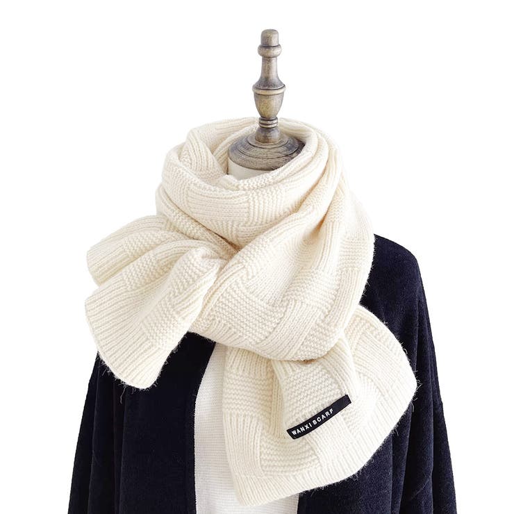 アイボリー | マフラー レディース メンズ | REAL STYLE