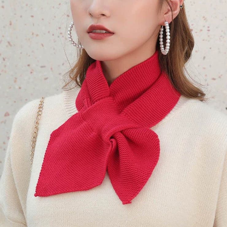 レッド | ストール スカーフ マフラー | REAL STYLE