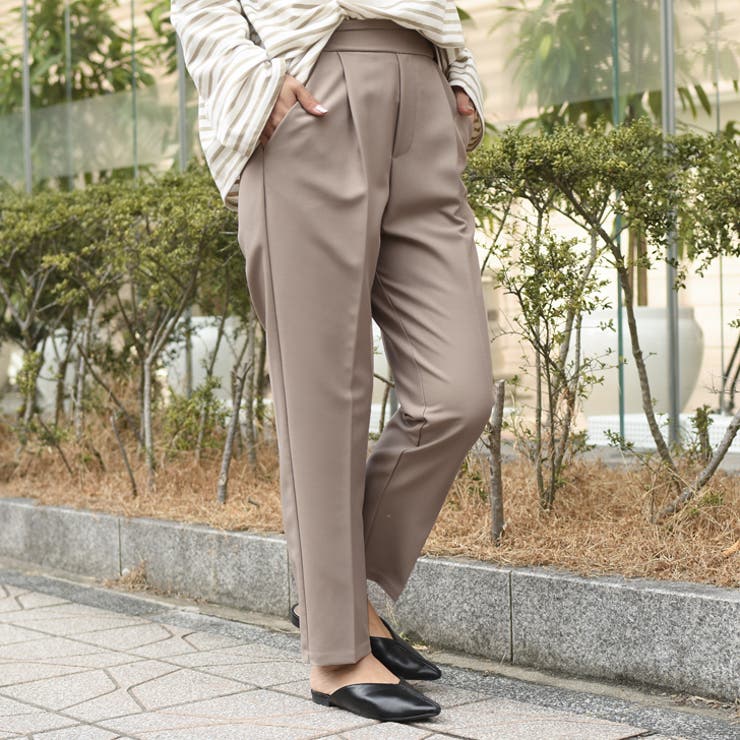 美脚効果抜群 センタープレステーパードパンツ レディース ボトムス 品番 Jokw Real Style リアルスタイル のレディース ファッション通販 Shoplist ショップリスト