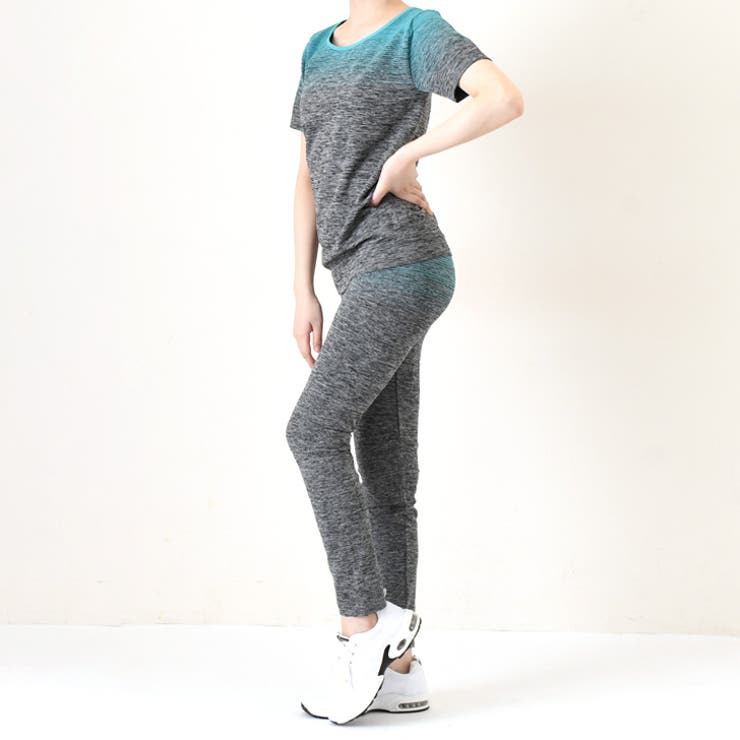 ネオンブルー | スポーツウェア レディース 上下 | REAL STYLE