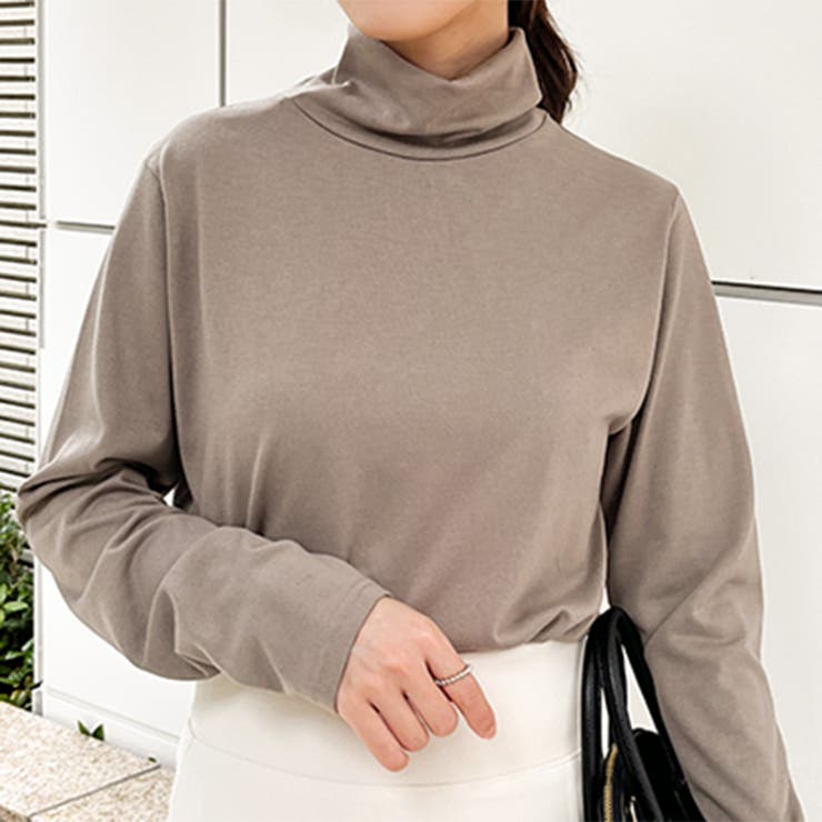 モカ | カットソー レディース タートルネック | REAL STYLE