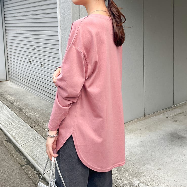 ローズピンク | カットソー レディース 長袖 | REAL STYLE