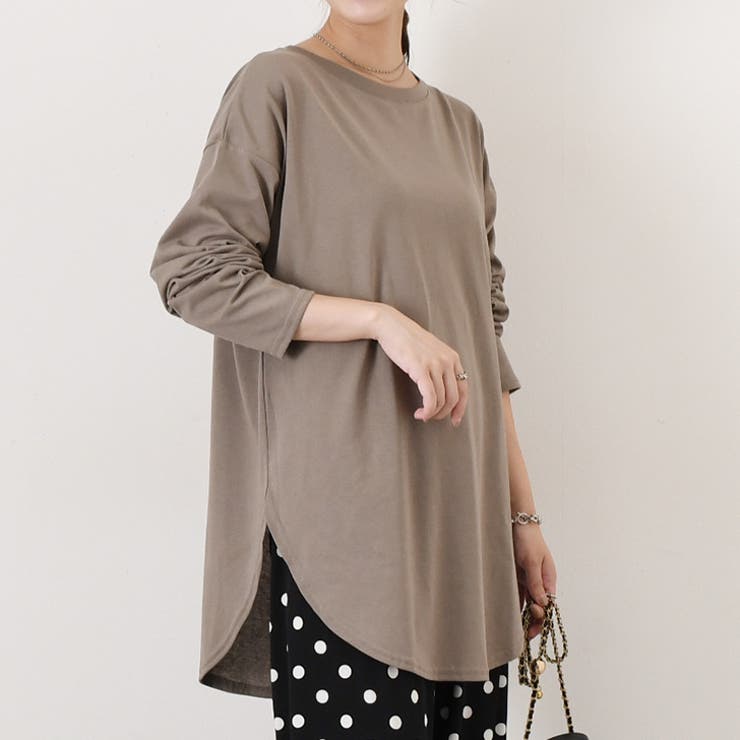 モカ | カットソー レディース 長袖 | REAL STYLE