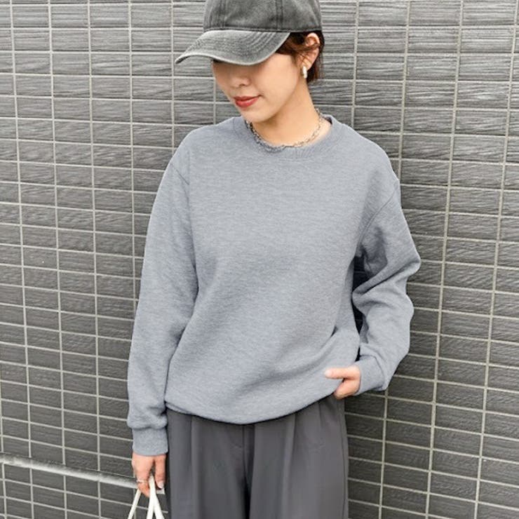 グレー | スウェット レディース メンズ | REAL STYLE