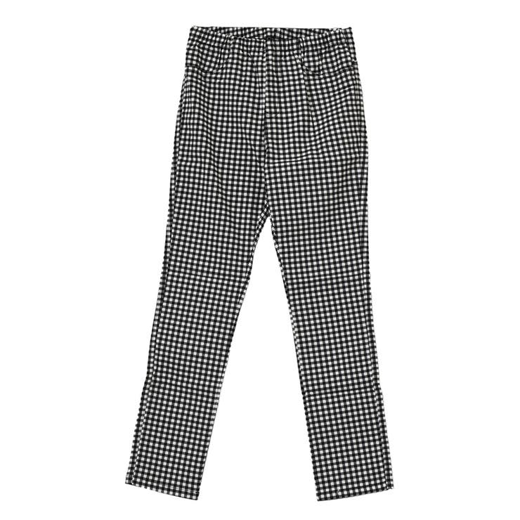 ギンガムチェック | スキニーパンツ レディース 黒 | REAL STYLE