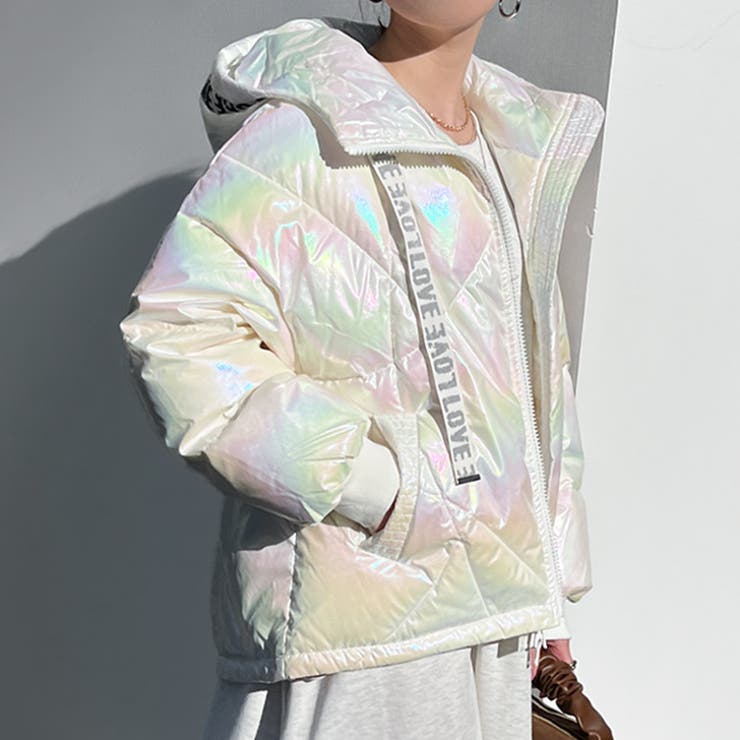 オフホワイト(91) | ダウンジャケット コート レディース | REAL STYLE