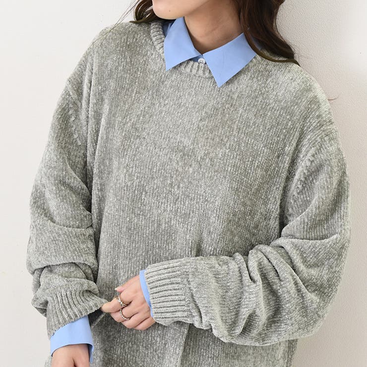 グレー | セーター モールニット レディース | REAL STYLE