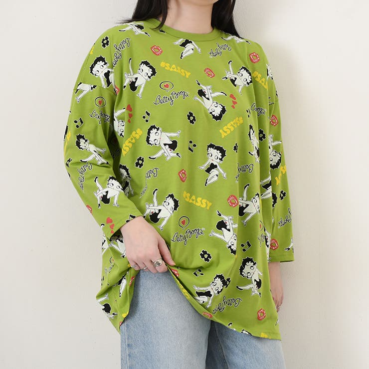 グリーンティー | カットソー レディース ベティちゃん | REAL STYLE