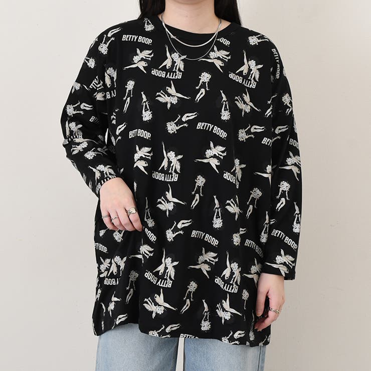 ブラック | カットソー レディース ベティちゃん | REAL STYLE