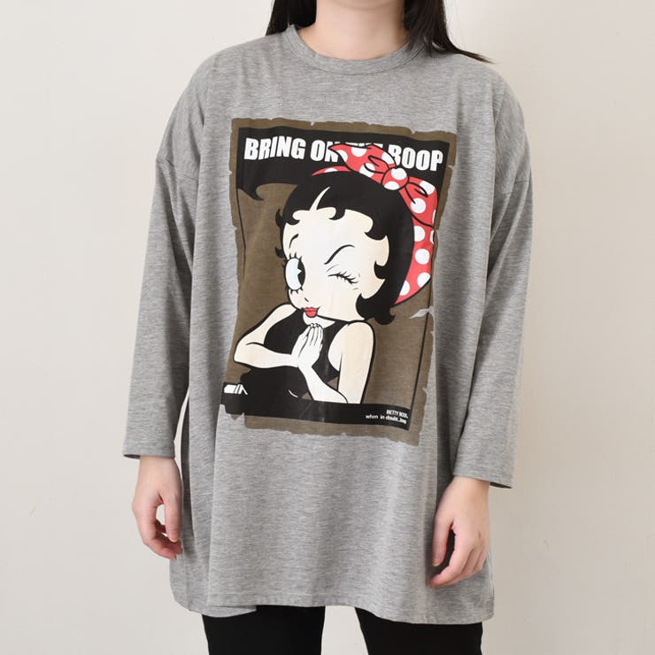 グレー | カットソー レディース ベティちゃん | REAL STYLE