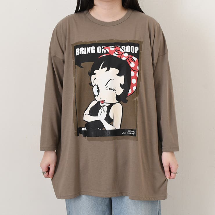 モカ | カットソー レディース ベティちゃん | REAL STYLE