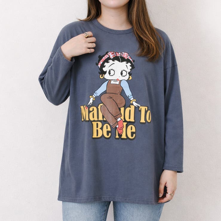 ダスティブルー | カットソー レディース ベティちゃん | REAL STYLE