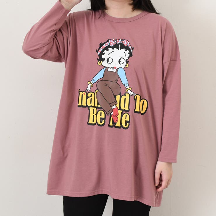 ダスティピンク | カットソー レディース ベティちゃん | REAL STYLE