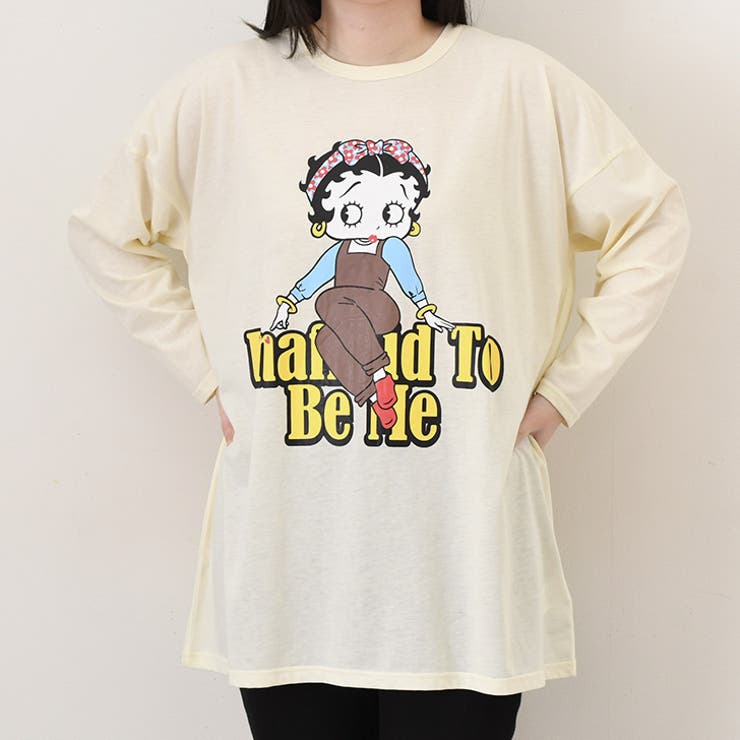 ライトベージュ | カットソー レディース ベティちゃん | REAL STYLE