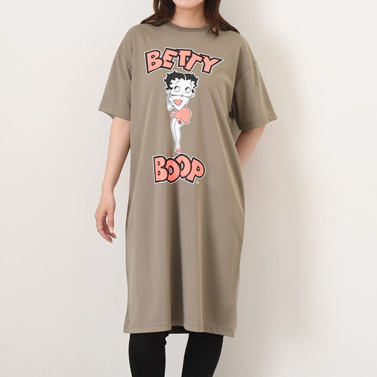 モカベージュ | ベティブープ BETTYBOOP ワンピース | REAL STYLE