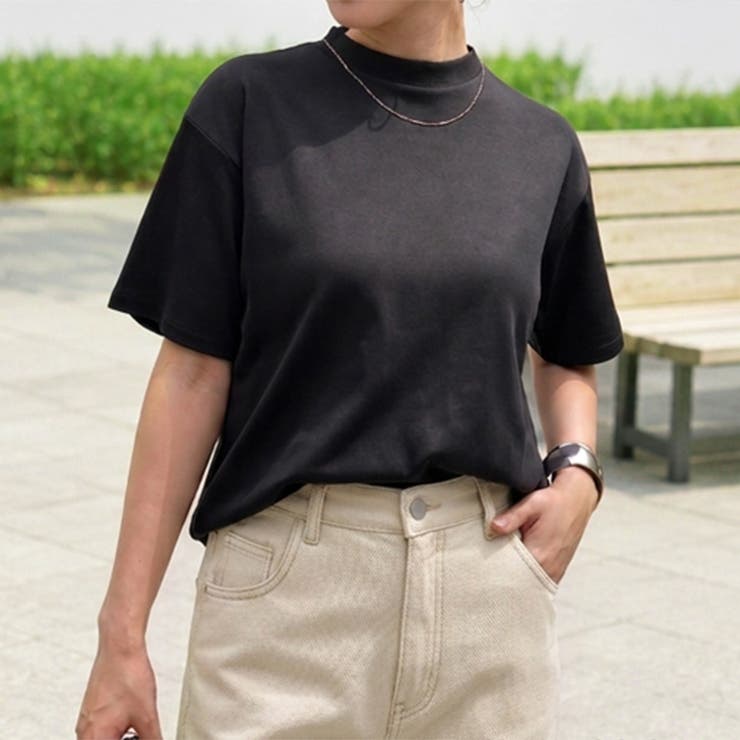ブラック | Tシャツ トップス カットソー | REAL STYLE