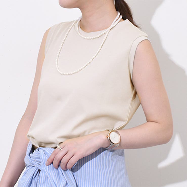 グレージュ | タンクトップ トップス カットソー | REAL STYLE