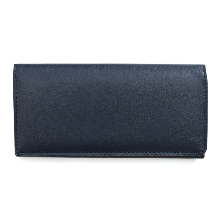 ネイビー | 財布 メンズ 長財布 | REAL STYLE