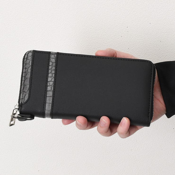 グレー | 財布 メンズ 長財布 | REAL STYLE