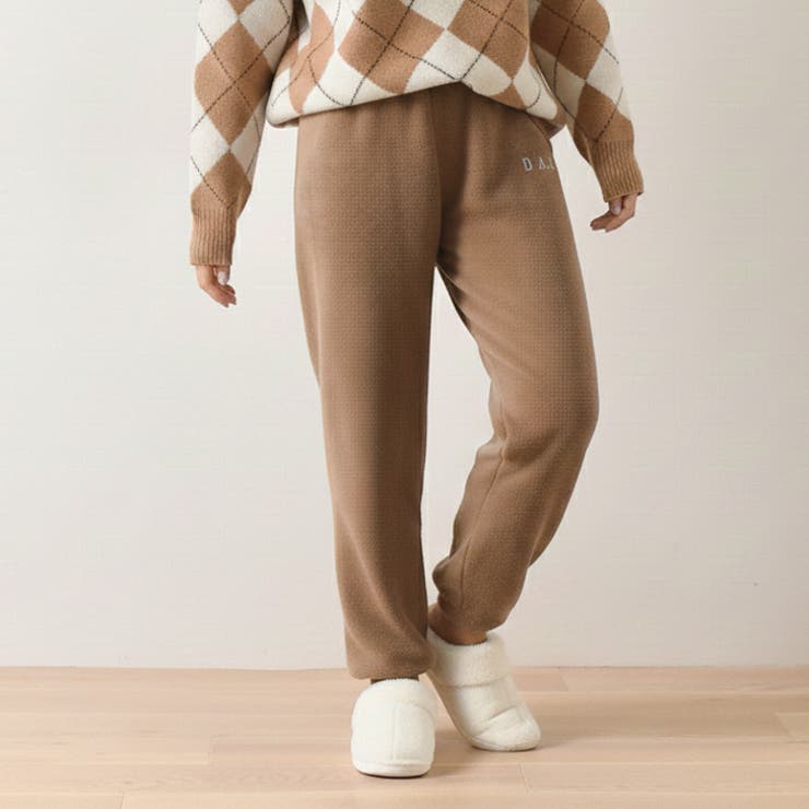 ブラウン | ルームパンツ レディース ルームウェア | REAL STYLE