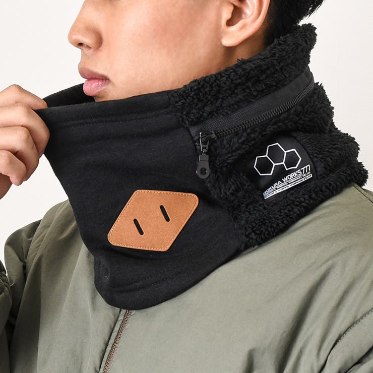 ネックウォーマー メンズ 冬[品番：JOKW0016458]｜REAL STYLE