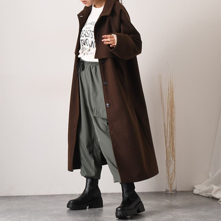 ロングコート レディース 冬[品番：JOKW0014754]｜REAL STYLE（リアル 