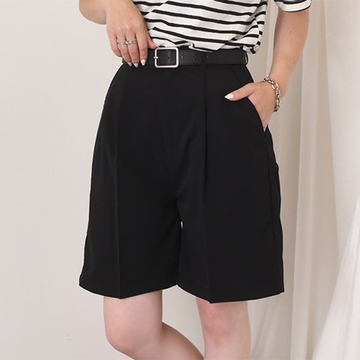 BEST BODY 紫 ハーフパンツ　おなもー様（専用） HUIS×yohakuペチパンツ兼ハーフパンツ（アンティークパープル