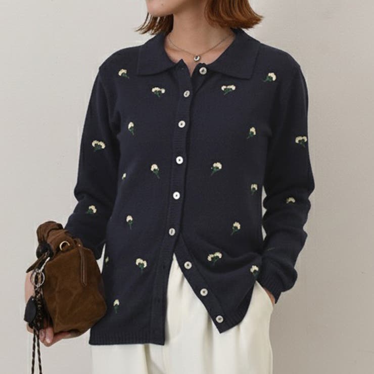 ネイビー | カーディガン カーデガン レディース | REAL STYLE