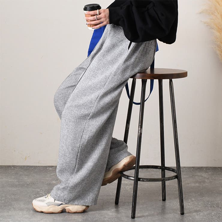 グレー | ワイドパンツ レディース 春 | REAL STYLE