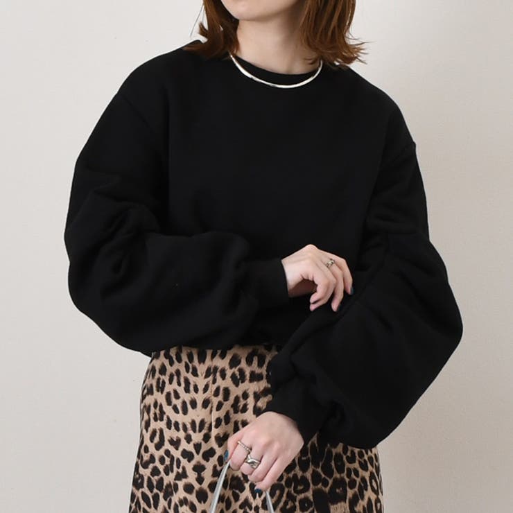 ブラック | スウェット レディース 裏起毛 | REAL STYLE